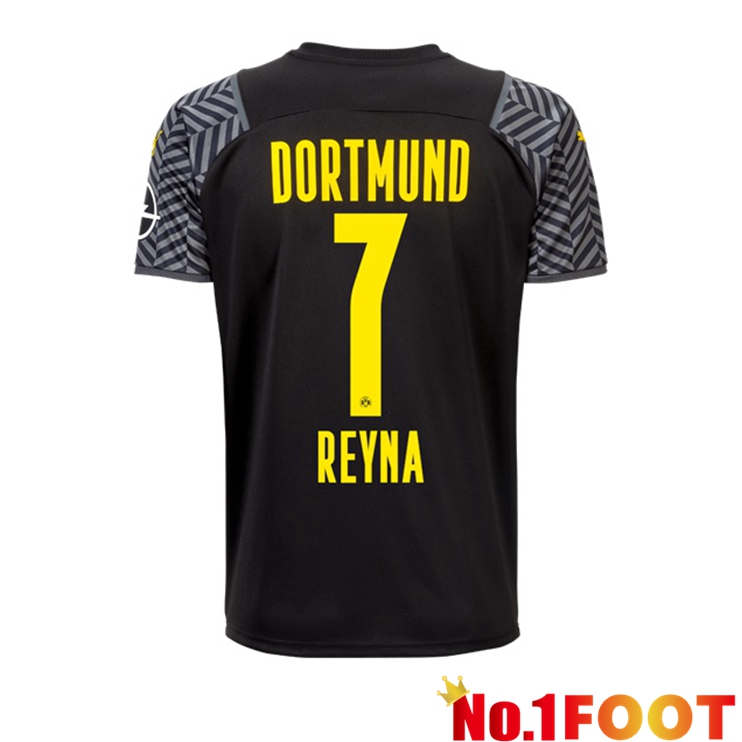 Dortmund (Reyna 7) Away Jersey Black 2021/22