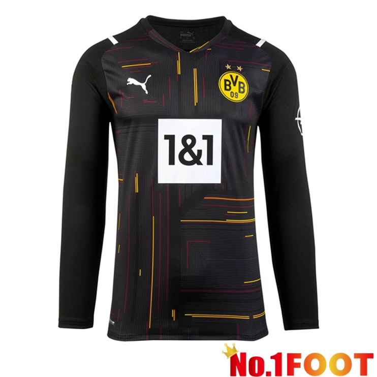 Dortmund Long sleeve Goalkeeper Jersey Black 2021/22