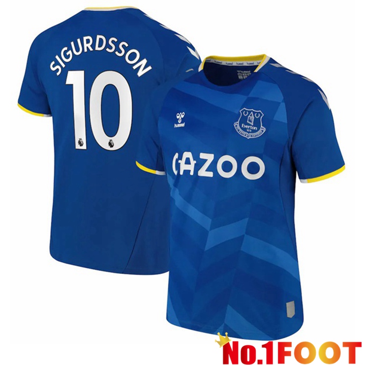 Everton (Sigurdsson 10) Home Jersey Blue 2021/22