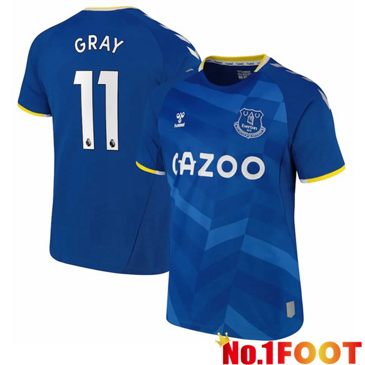 Everton (Gray 11) Home Jersey Blue 2021/22