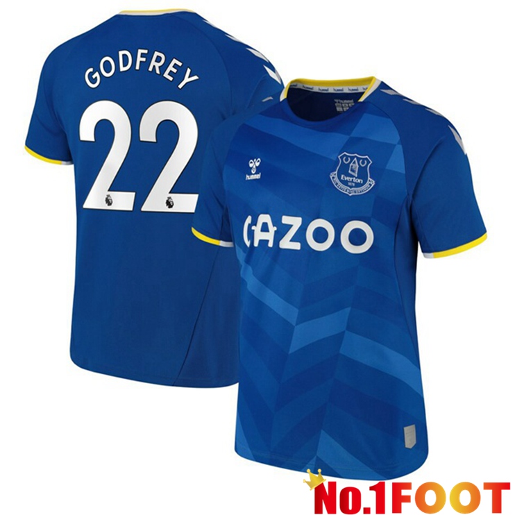 Everton (Godfrey 22) Home Jersey Blue 2021/22