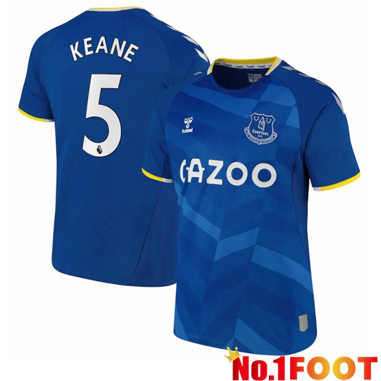 Everton (Keane 5) Home Jersey Blue 2021/22