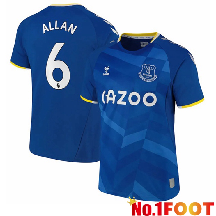 Everton (Allan 6) Home Jersey Blue 2021/22