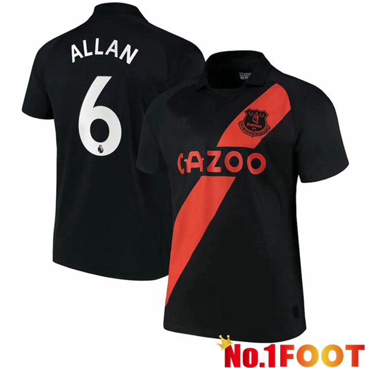 Everton (Allan 6) Away Jersey Black 2021/22