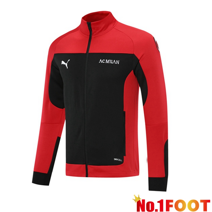 AC Milan Training Jacket Red Black 2021/2022