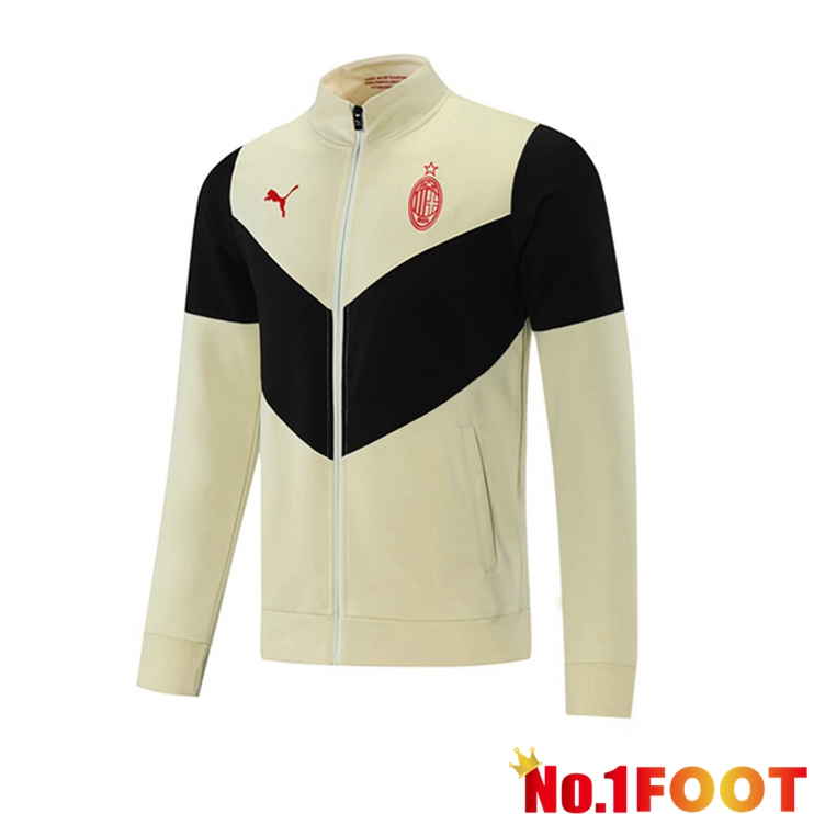 AC Milan Training Jacket Yellow Black 2021/2022