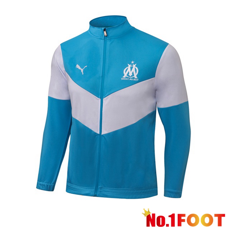 Marseille OM Training Jacket Blue White 2021/2022