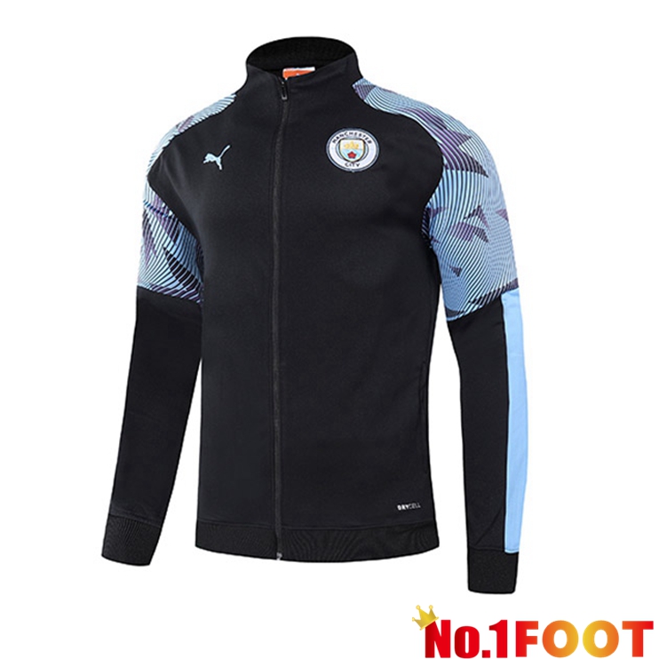 Manchester City Training Jacket Black 2021/2022