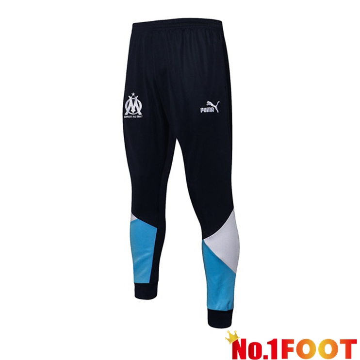 Marseille OM Training Pants Black Blue 2021/2022