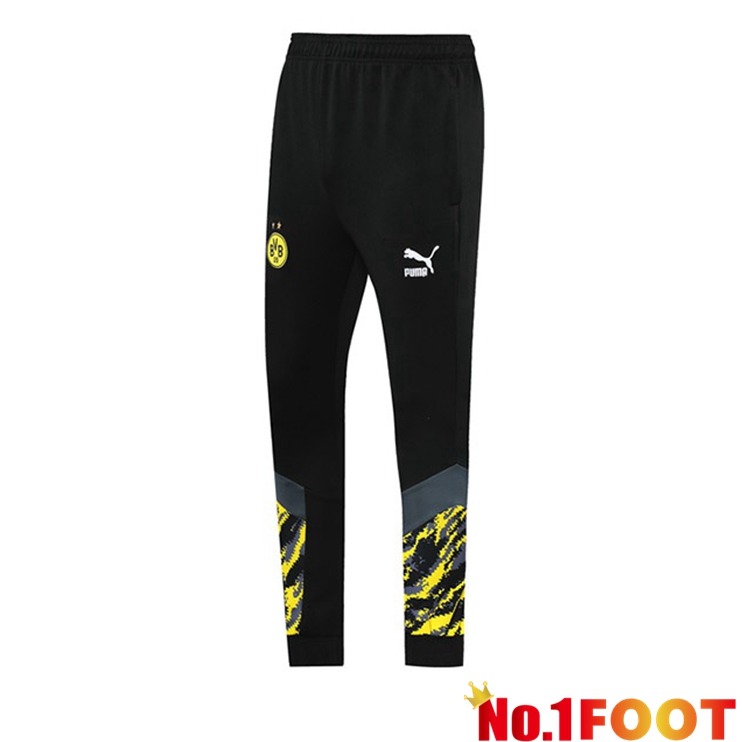 Dortmund Training Pants Black Yellow 2021/2022