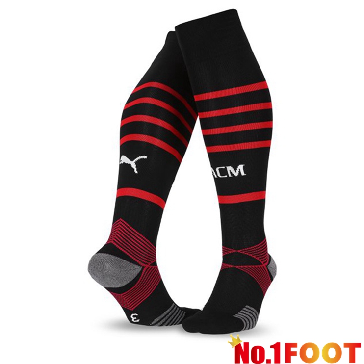 AC Milan Home Football Socks 2021/2022