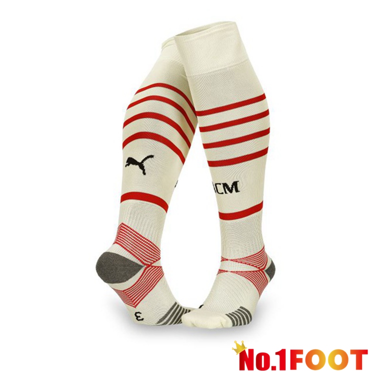 AC Milan Away Football Socks 2021/2022