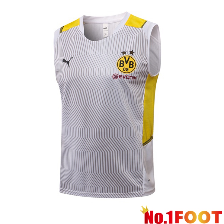 Dortmund Football Vest White 2021/2022