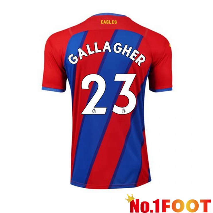 Crystal Palace (GALLAGHER 23) Home Jersey Red/Blue 2021/22