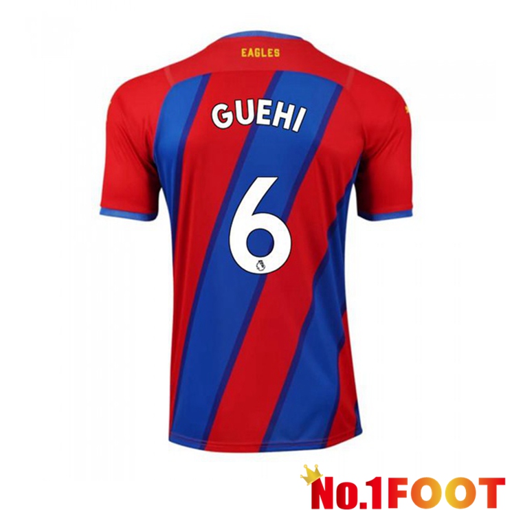 Crystal Palace (GUEHI 6) Home Jersey Red/Blue 2021/22