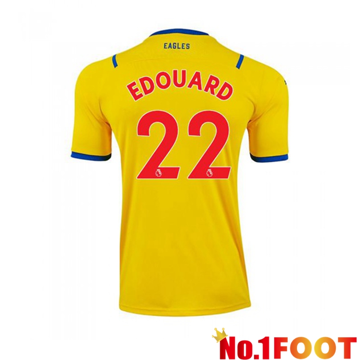 Crystal Palace (EDOUARD 22) Away Jersey Yellow 2021/22