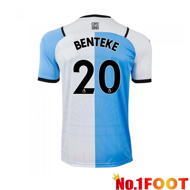 Crystal Palace (BENTEKE 20) Third Jersey White/Blue 2021/22