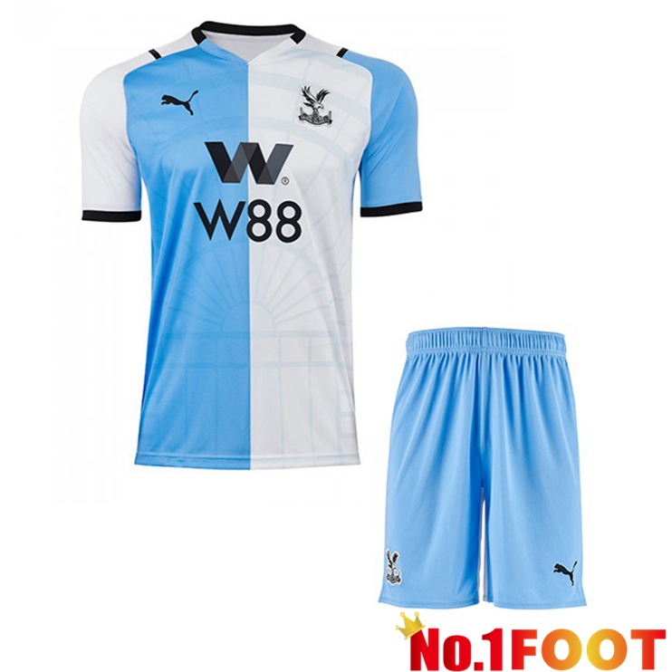 Crystal Palace Kids Third Jersey White/Blue 2021/22