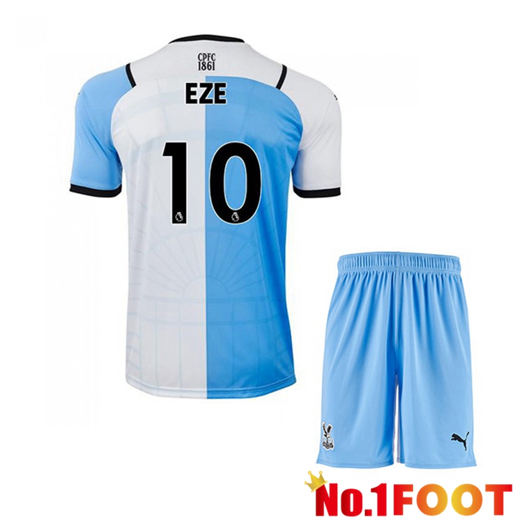 Crystal Palace (EZE 10) Kids Third Jersey White/Blue 2021/22