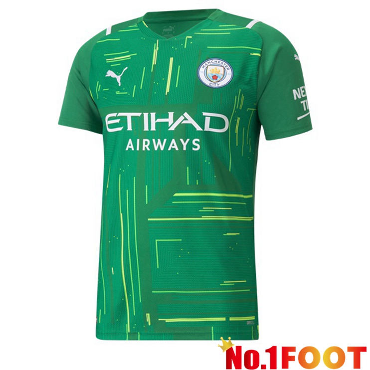 Manchester City Goalkeeper Jersey Green 2021/22