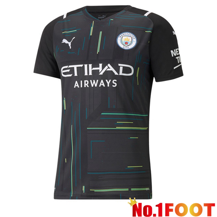 Manchester City Goalkeeper Jersey Black 2021/22