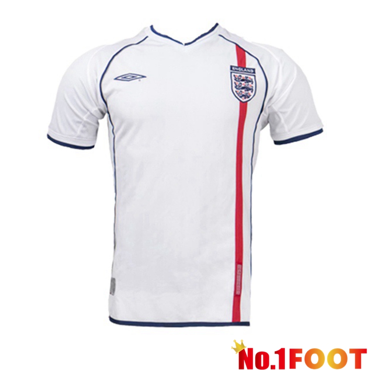 England Retro Home Jersey 2002