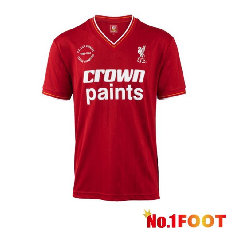 FC Liverpool Retro Home Jersey 1985-1986