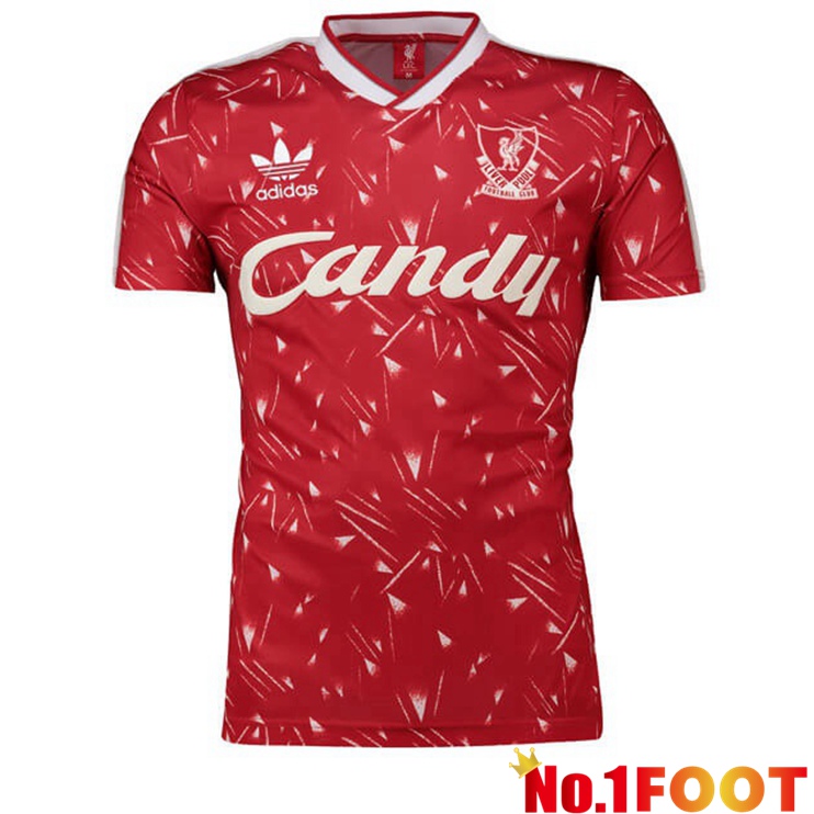 FC Liverpool Retro Home Jersey 1989-1991