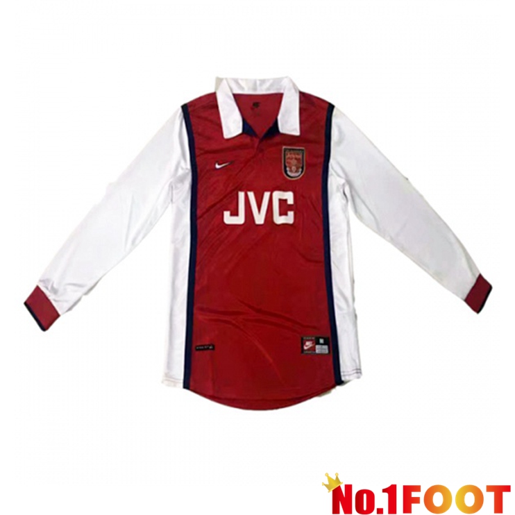 Arsenal Retro Home Jersey Long sleeve 1998-1999