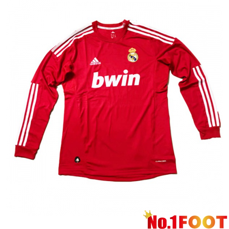 Real Madrid Long sleeve Third Jersey Retro 2011 2012