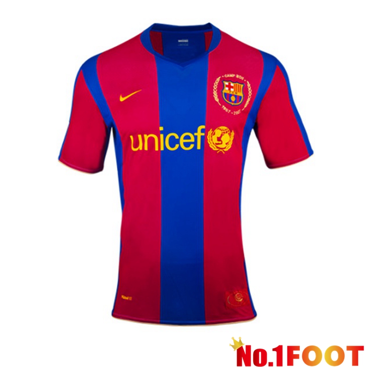 FC Barcelona Retro Home Jersey 2007 2008