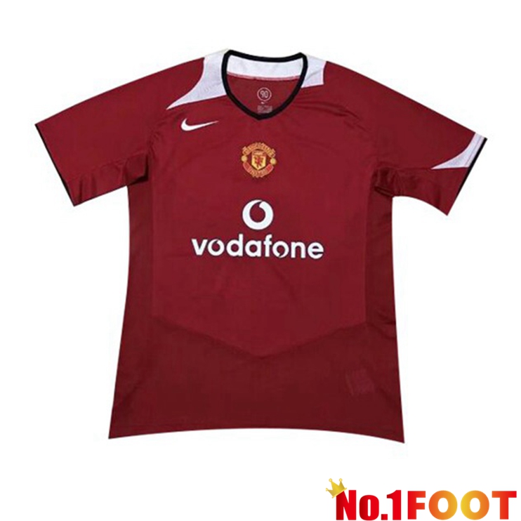 Manchester United Retro Home Jersey 2005-2006