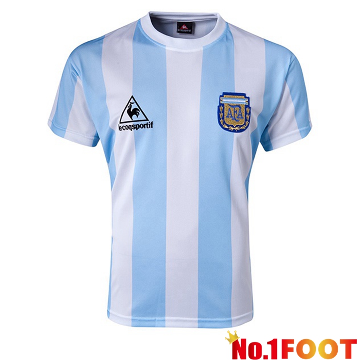 Argentina Retro Home Jersey 1986