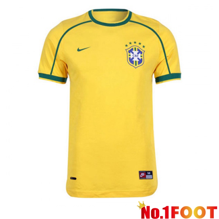 Brazil Retro Home Jersey 1998 2000