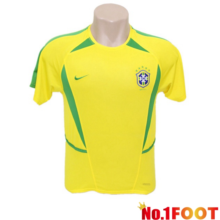 Brazil Retro Home Jersey 2002 2003