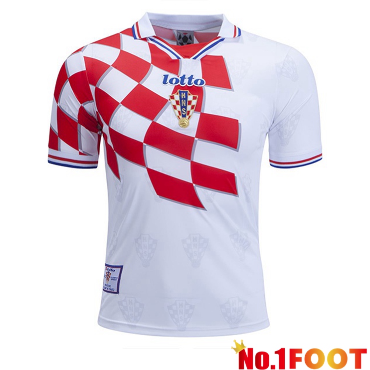 Croatia Retro Home Jersey 1998