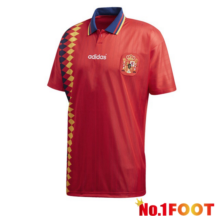 Spain Retro Home Jersey 1994