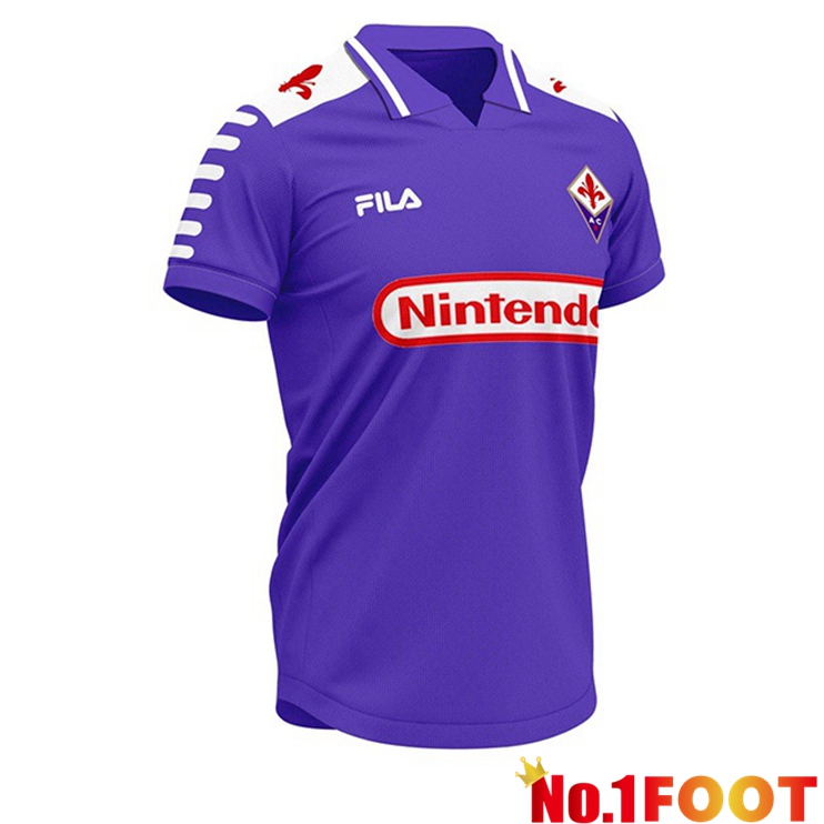 ACF Fiorentina Retro Home Jersey 1998 1999