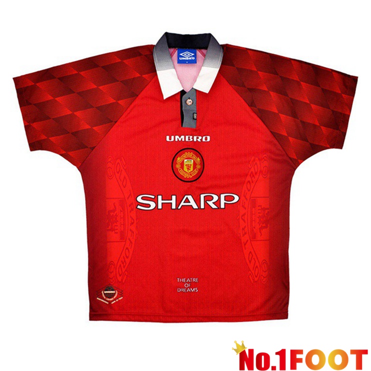 Manchester United Retro Home Jersey 1996