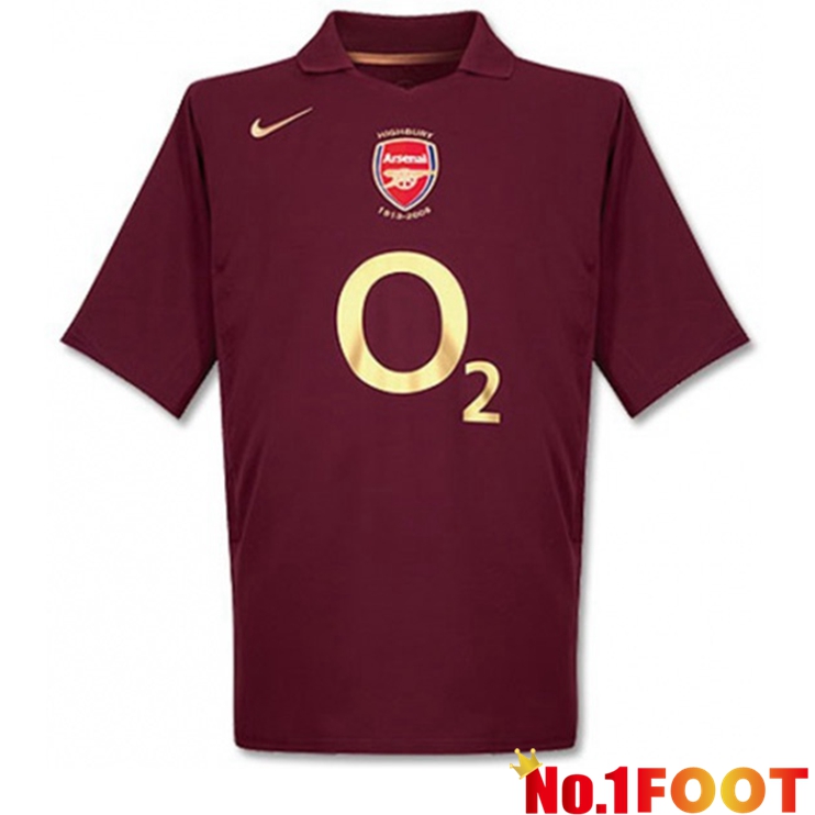 Arsenal Retro Home Jersey 2005-2006