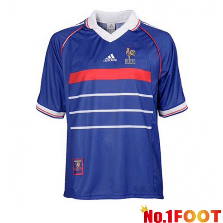 France Retro Home Jersey 1998