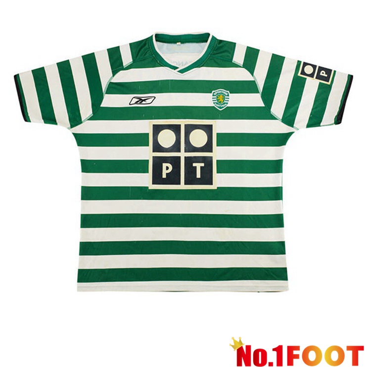 Sporting CP Retro Home Jersey 2003 2004