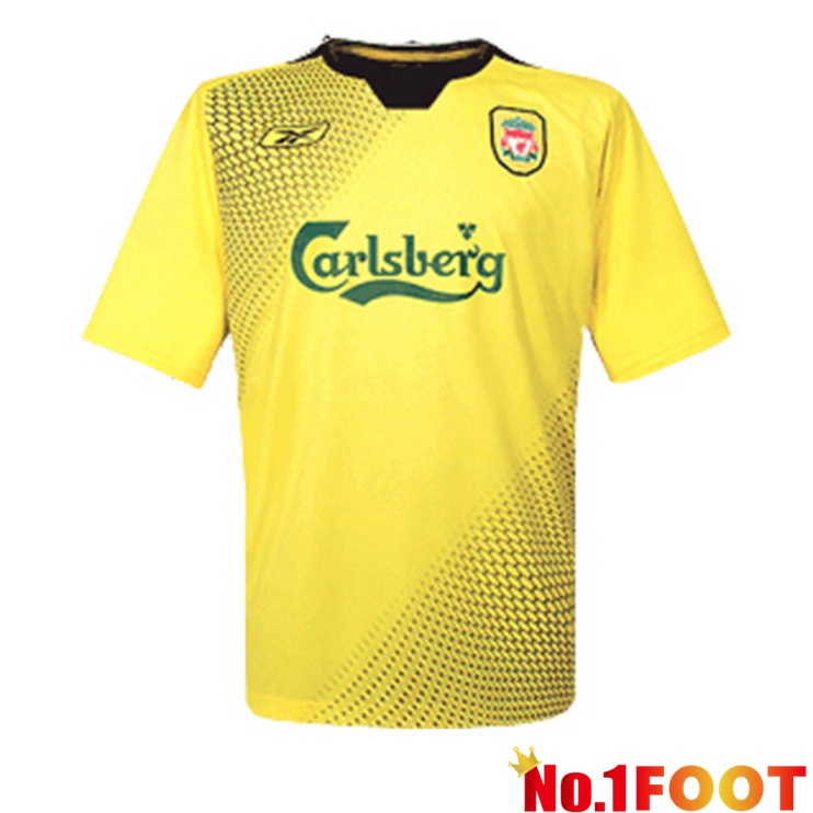 FC Liverpool Retro Away Jersey Yellow 2004-2005