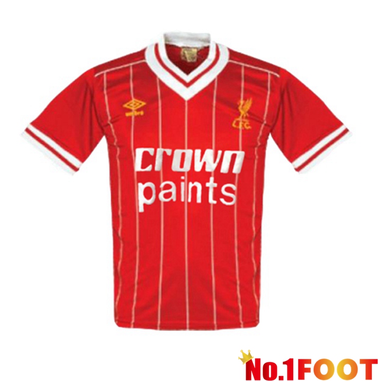 FC Liverpool Retro Home Jersey Red 1983-1984