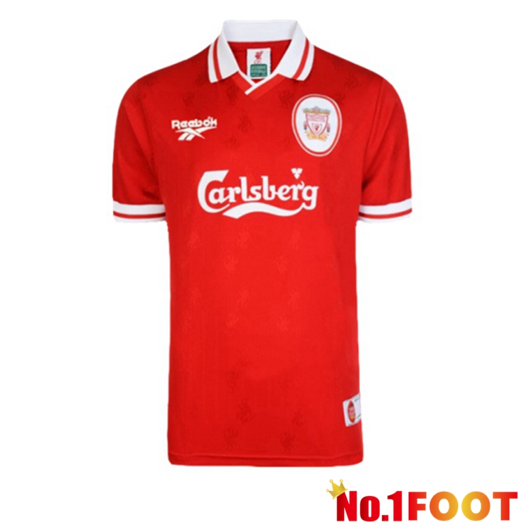 FC Liverpool Retro Home Jersey Red 1996-1997