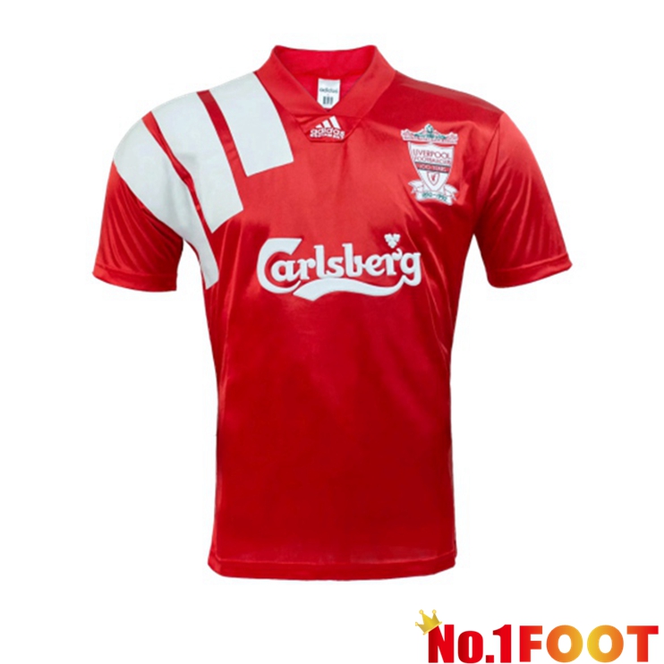 FC Liverpool Retro Home Jersey Red 1992-1993