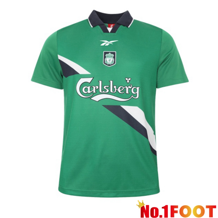 FC Liverpool Retro Away Jersey Green 1999-2000