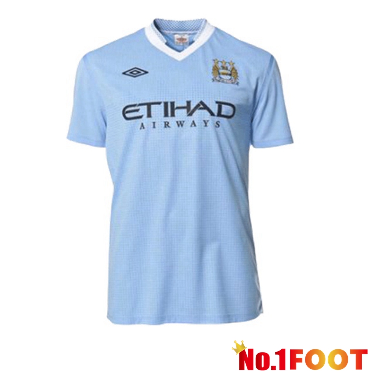 Manchester City Retro Home Jersey Blue 2011-2012