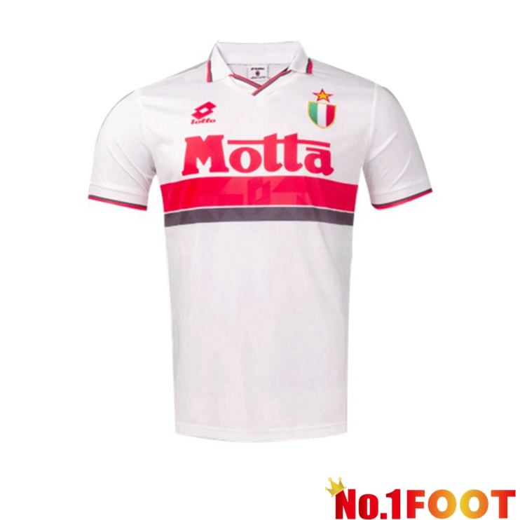 AC Milan Retro Away Jersey White 1993-1994