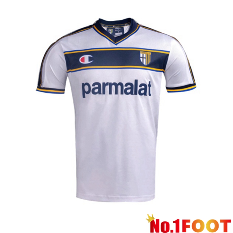 Parma Calcio 1913 Retro Away Jersey White 2002-2003